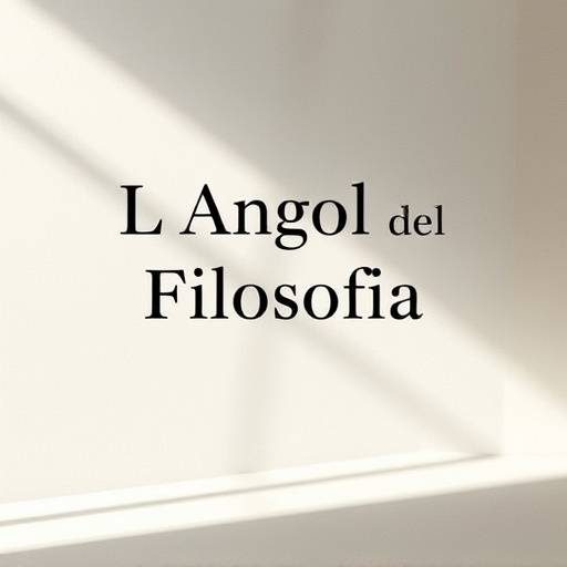 Copertina del podcast 'L'Angolo della Filosofia'